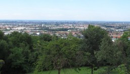 Bergamo alta in MTB